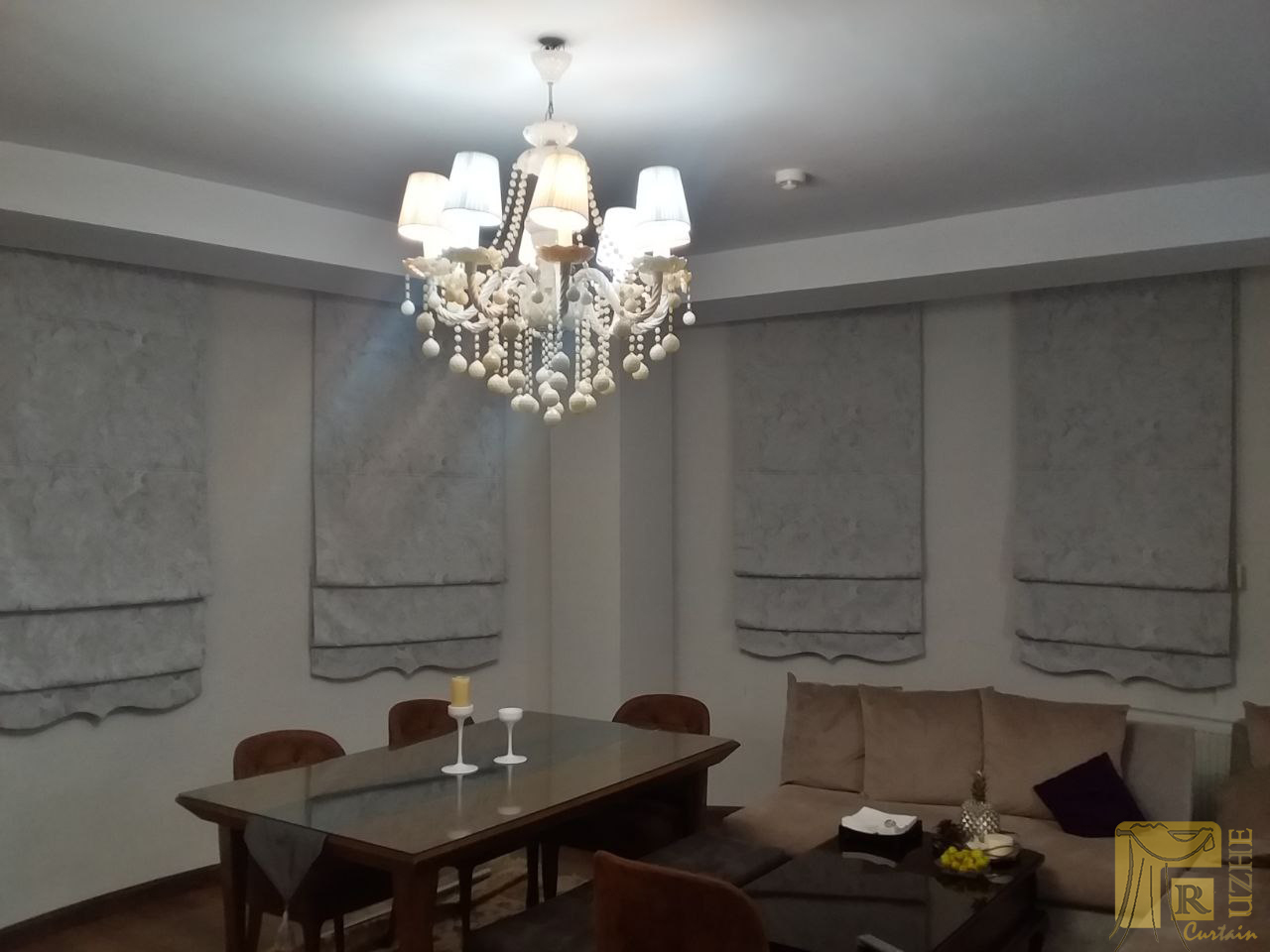انواع پرده رومن